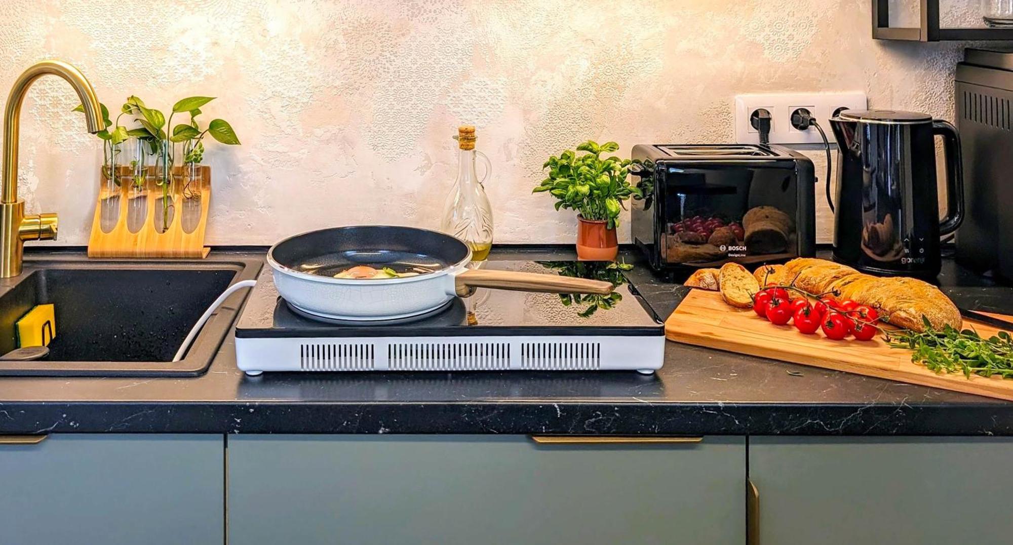 Apartment In Historic Center, Quiet Area, Ac 시비우 외부 사진