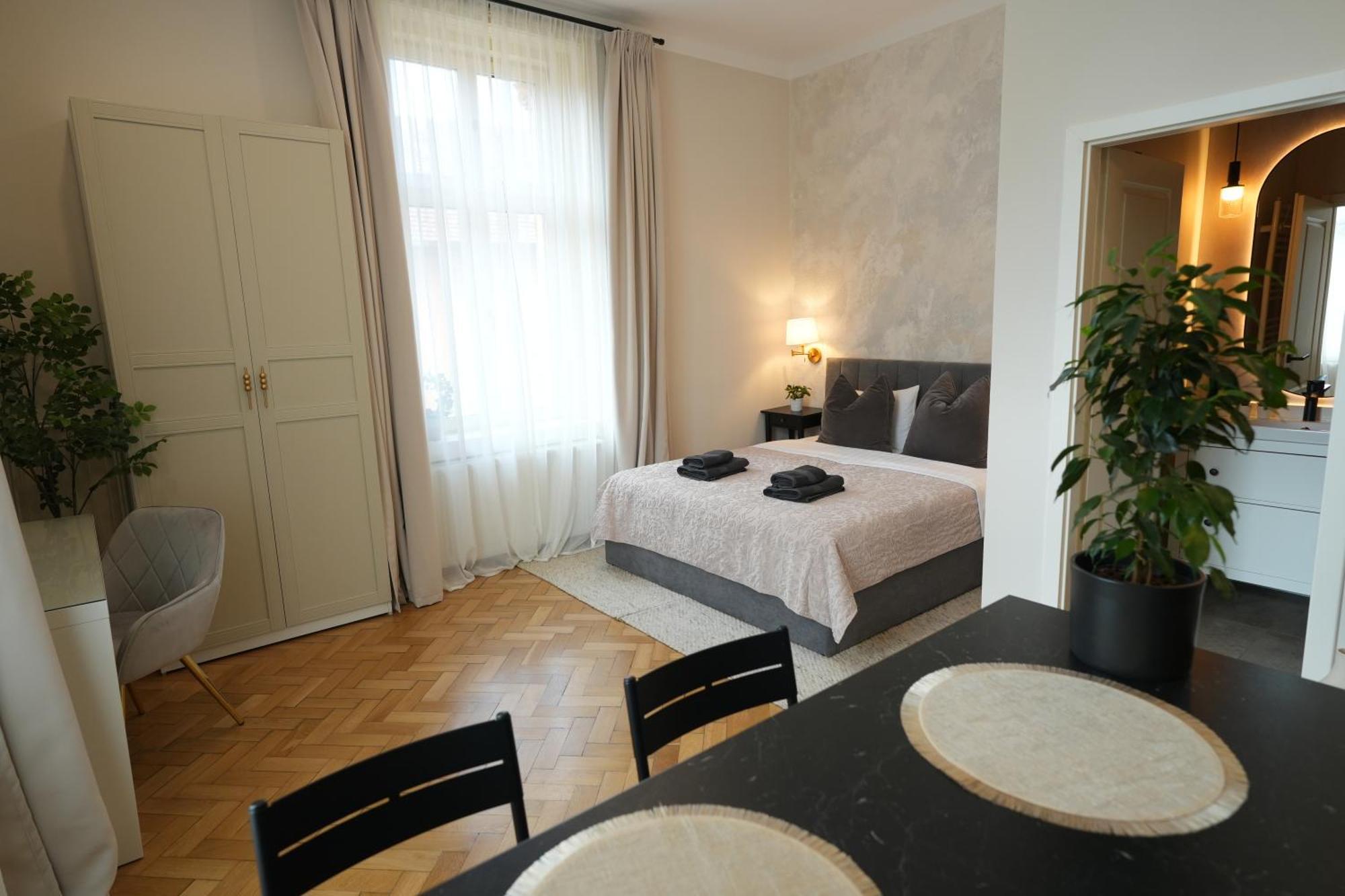 Apartment In Historic Center, Quiet Area, Ac 시비우 외부 사진